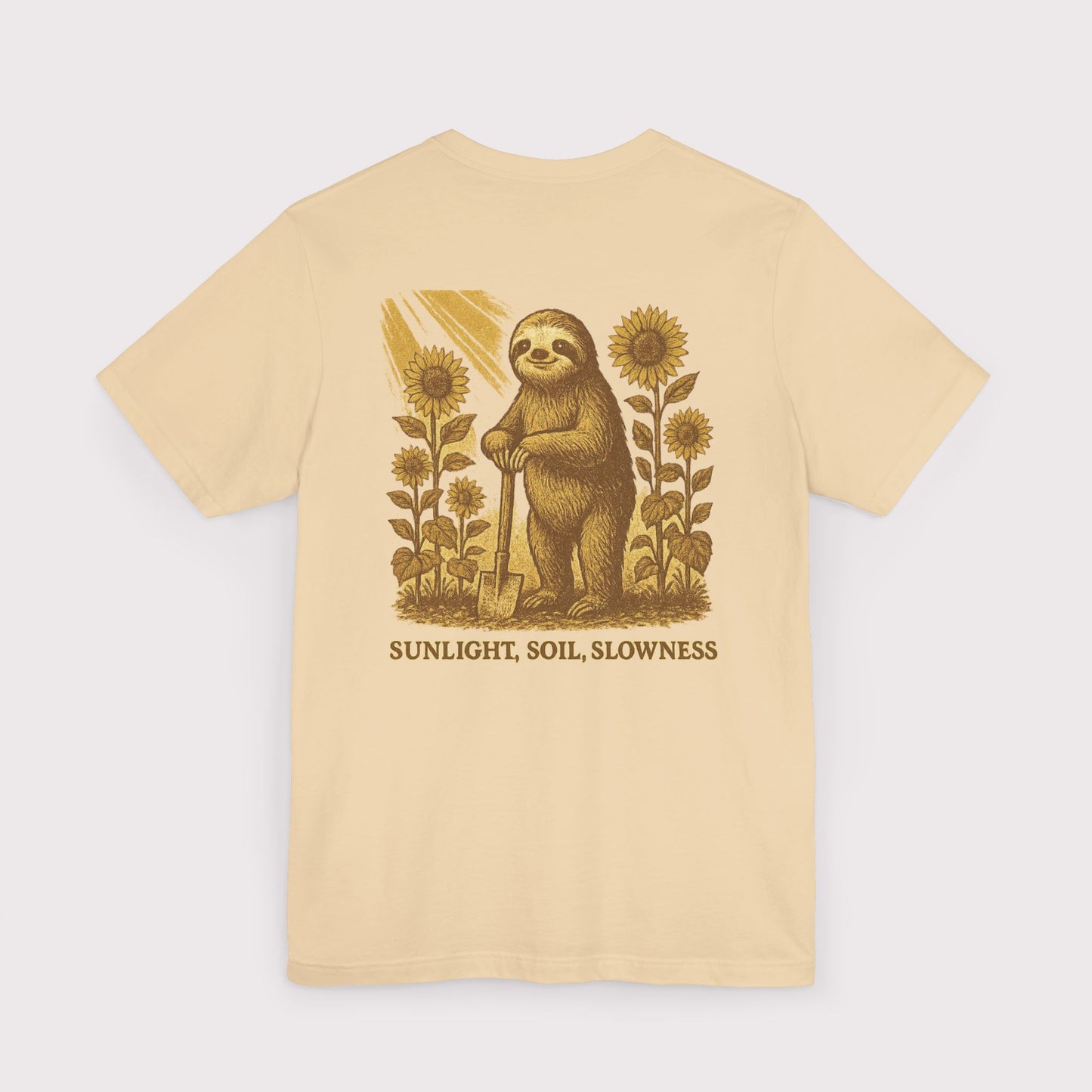 Sunlight, Soil, Slowness T-Shirt