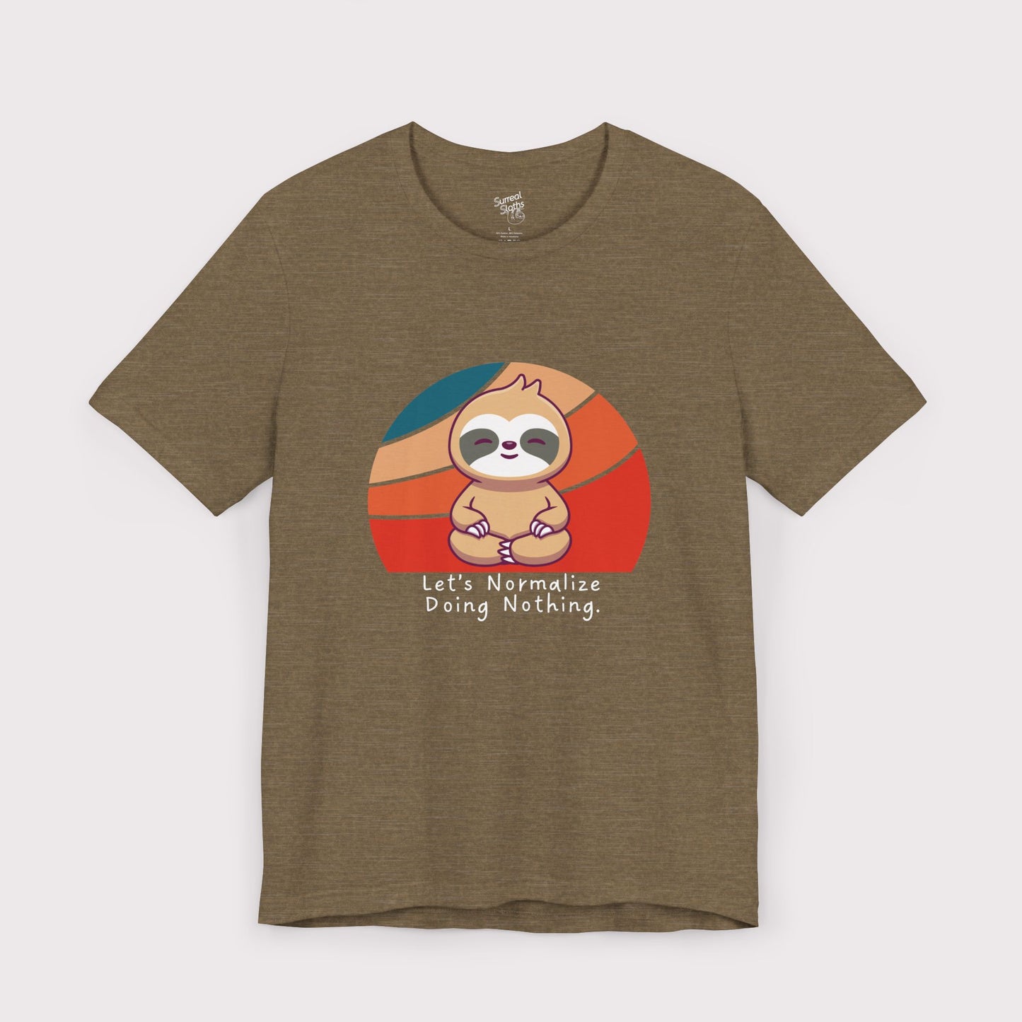 "Let’s Normalize Doing Nothing" – Jersey Tee
