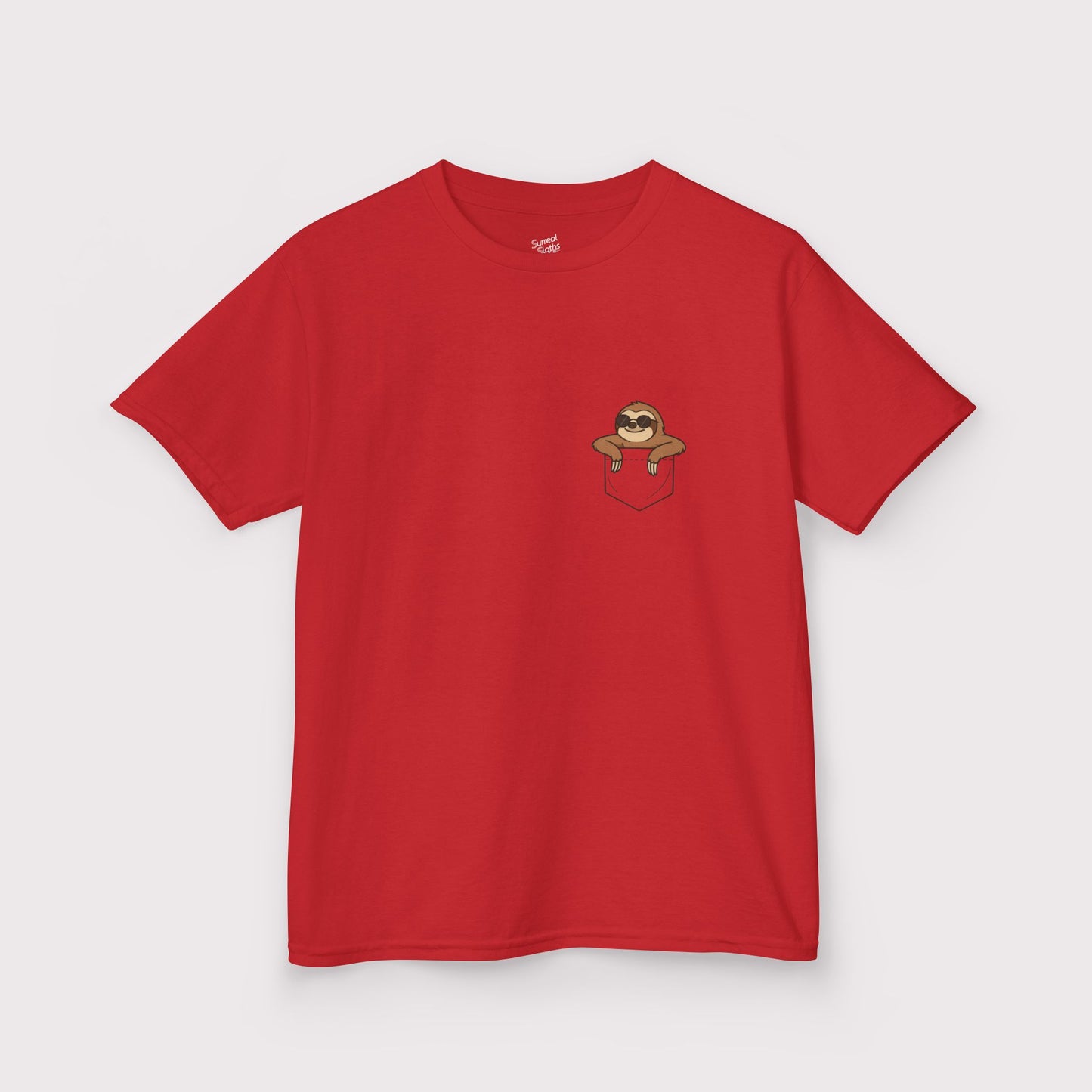 Pocket Cool Sloth Kids T-Shirt