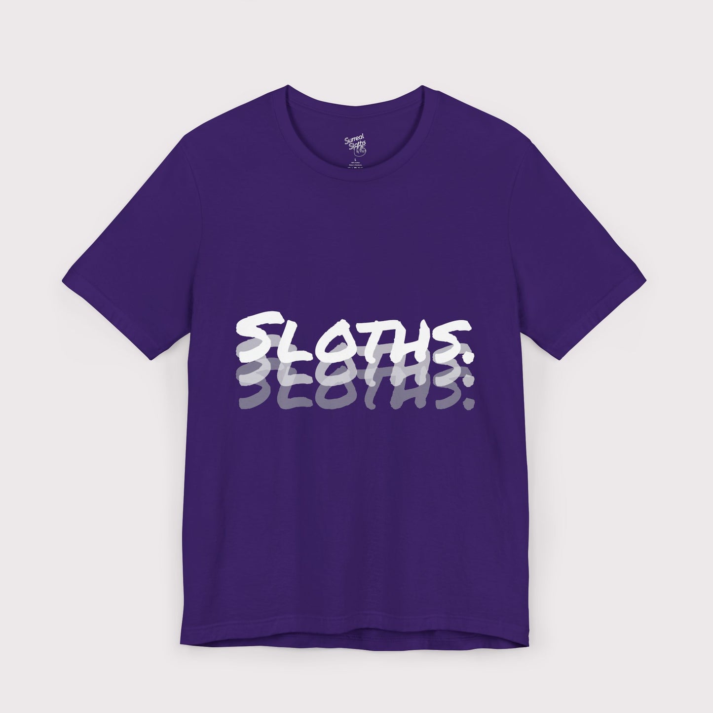 “Sloths Sloths Sloths” - Jersey Tee