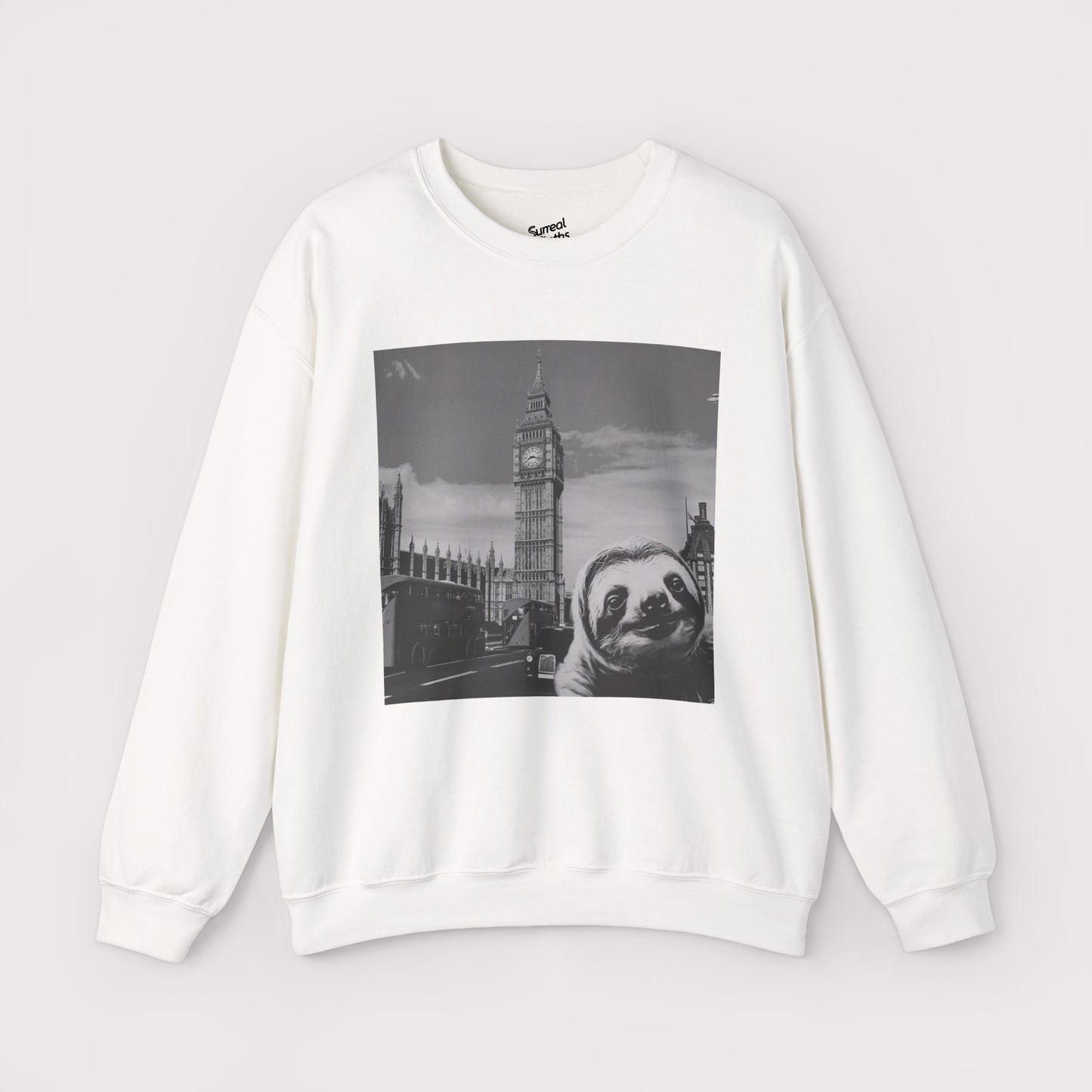 Sloth Selfie Big Ben - Crewneck