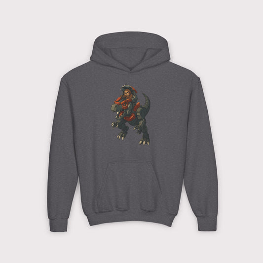 Mecha-Rex Rider Kids Hoodie