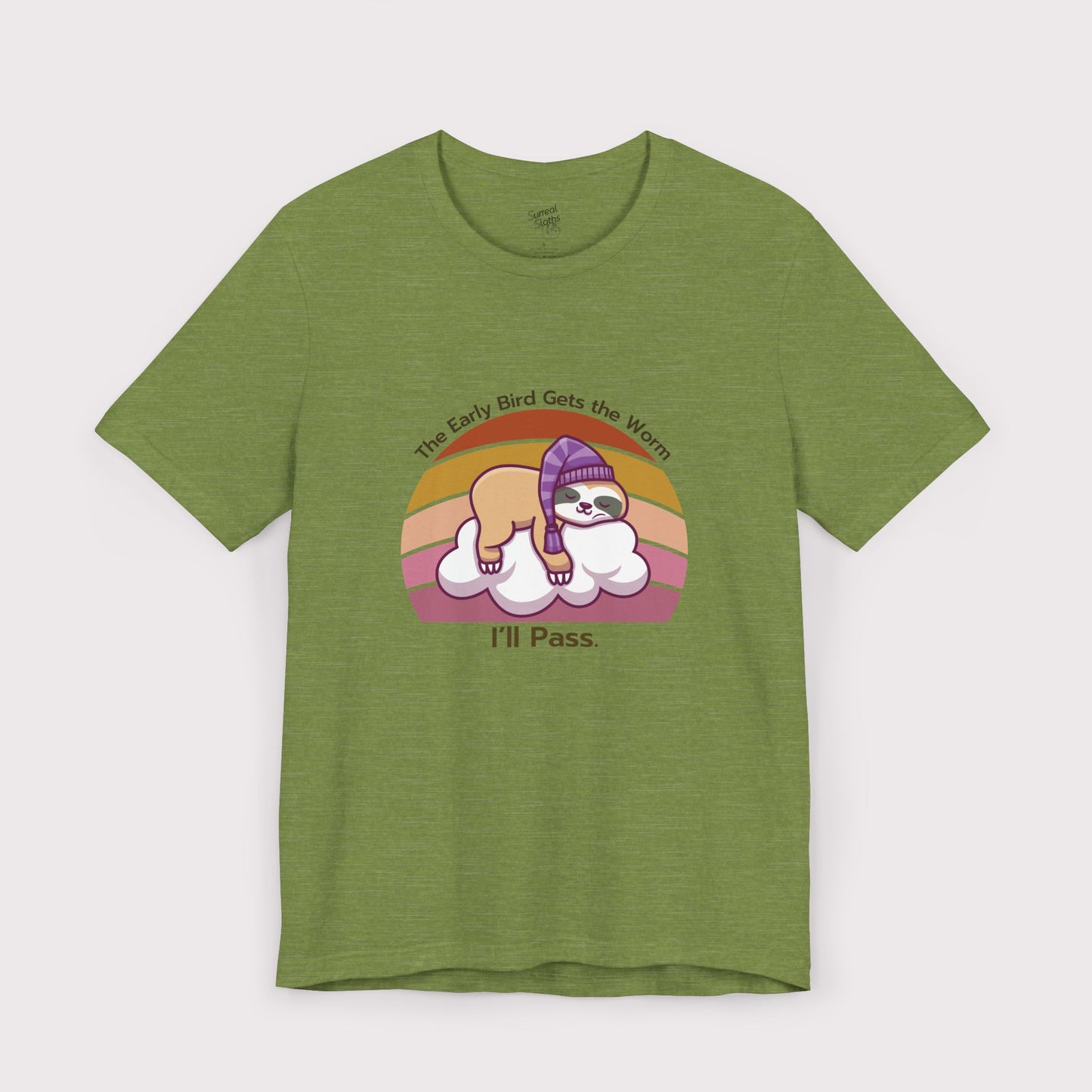 "The Early Bird Gets the Worm… I’ll Pass" – Jersey Tee