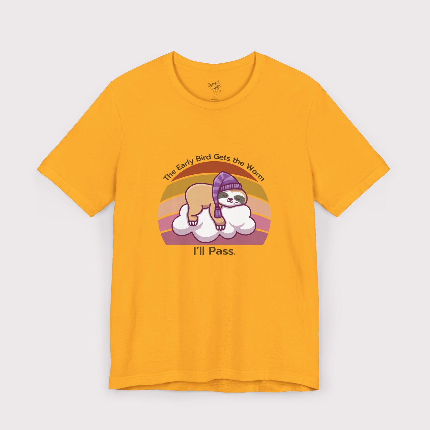 "The Early Bird Gets the Worm… I’ll Pass" – Jersey Tee