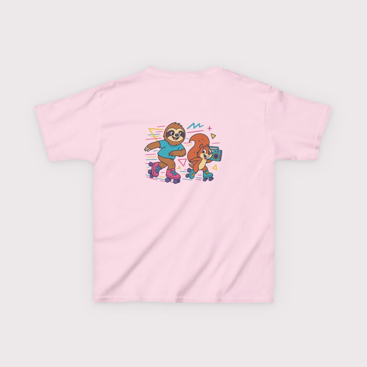 Skate Jam Sloth & Squirrel Kids T-Shirt