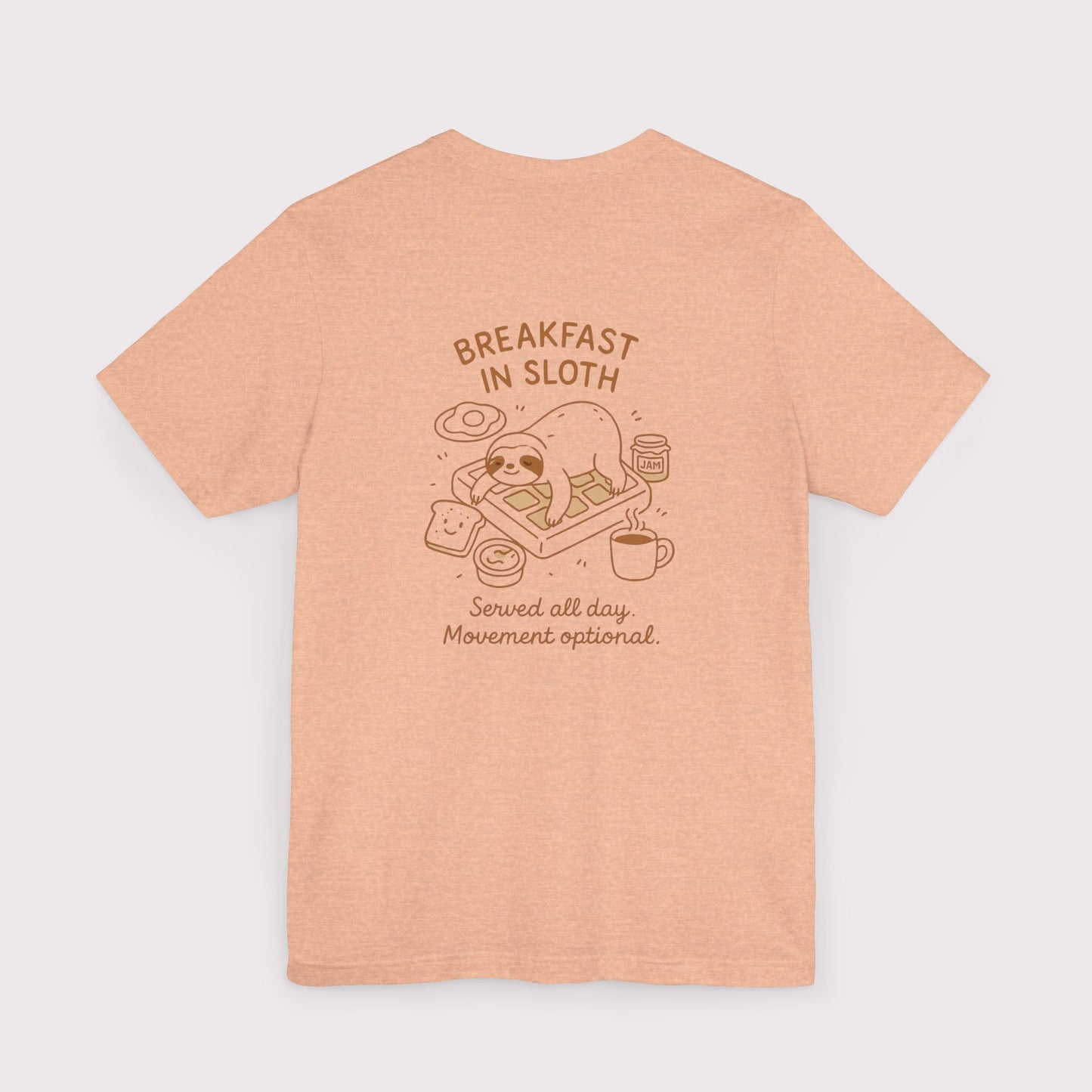 Breakfast in Sloth T-Shirt