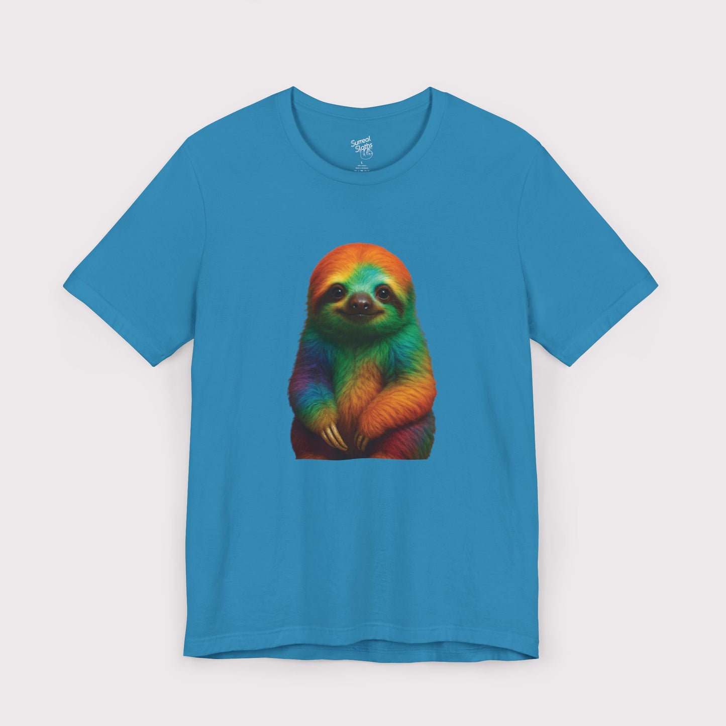 Rainbow Vibes Sloth T-Shirt