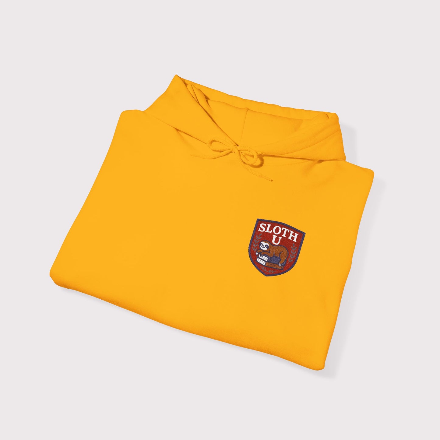 Sloth U Embroidered Hoodie