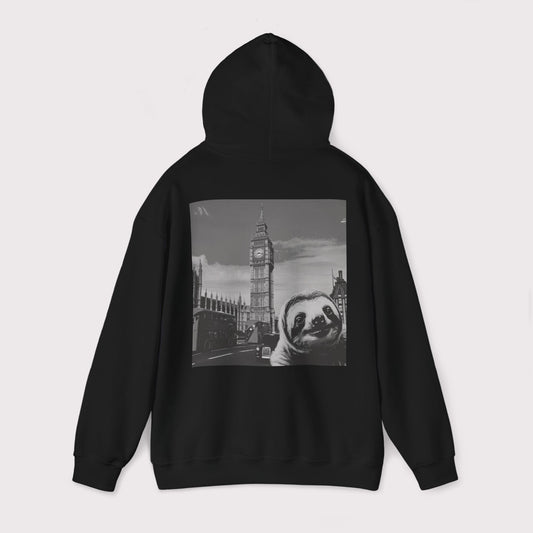 Sloth Selfie Big Ben - Hoodie