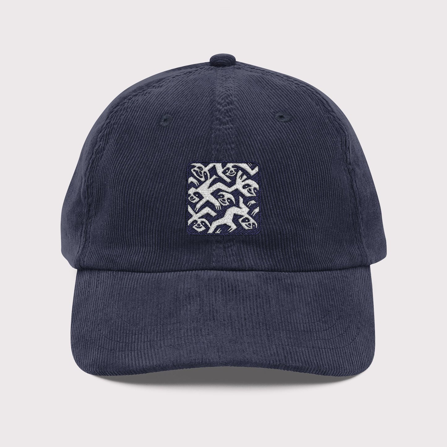 Tessellated Sloths Corduroy Hat