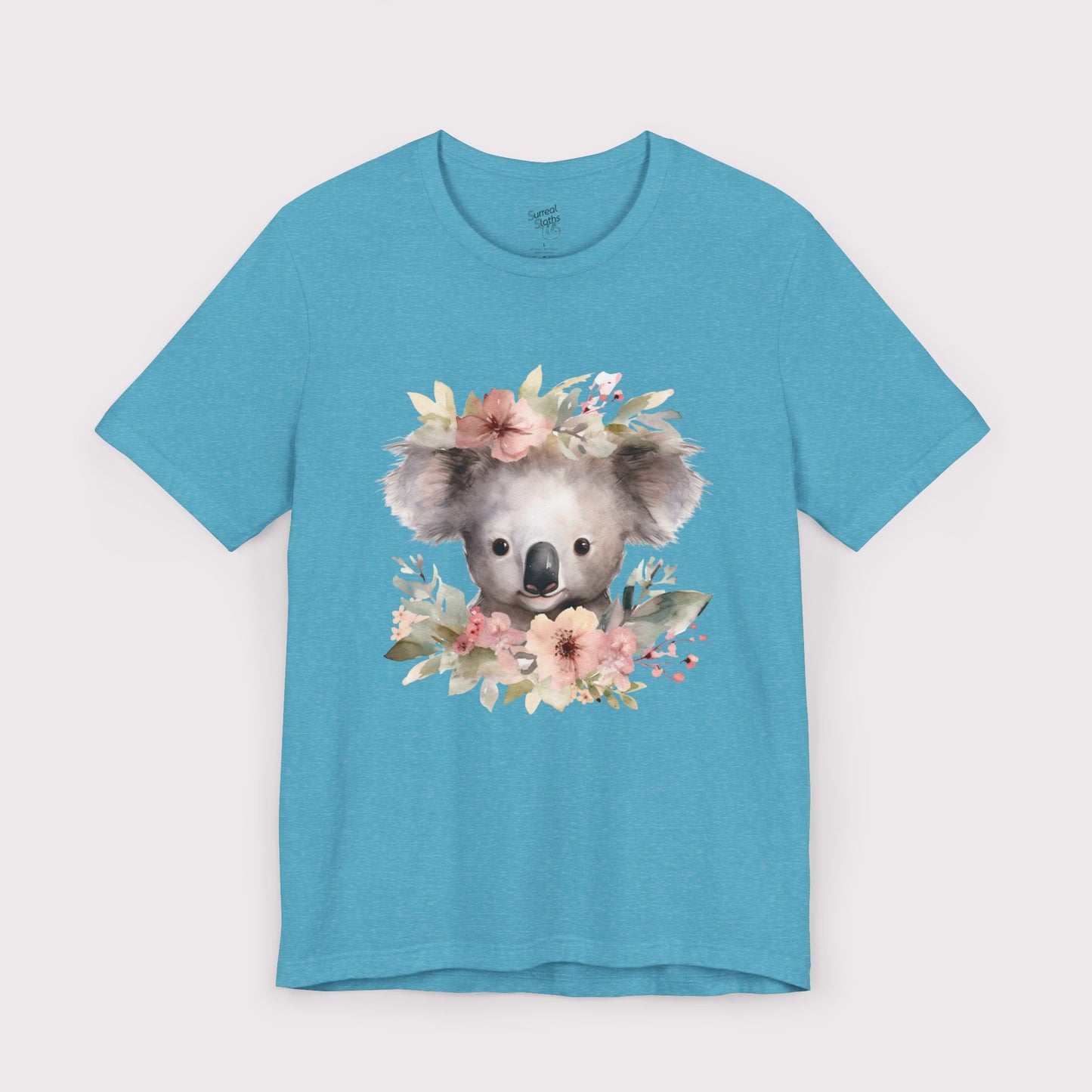 Floral Crown Koala - Jersey Tee