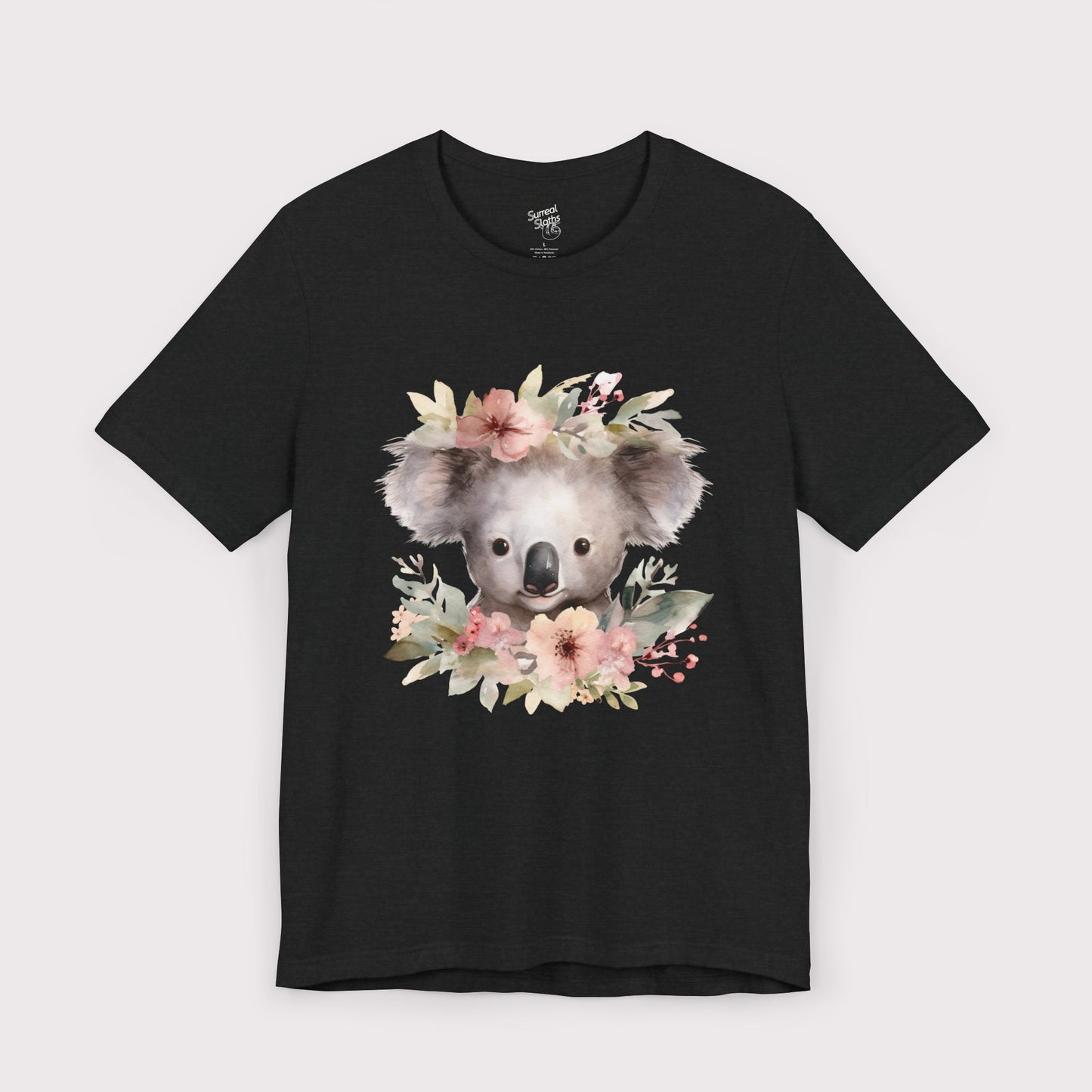 Floral Crown Koala - Jersey Tee