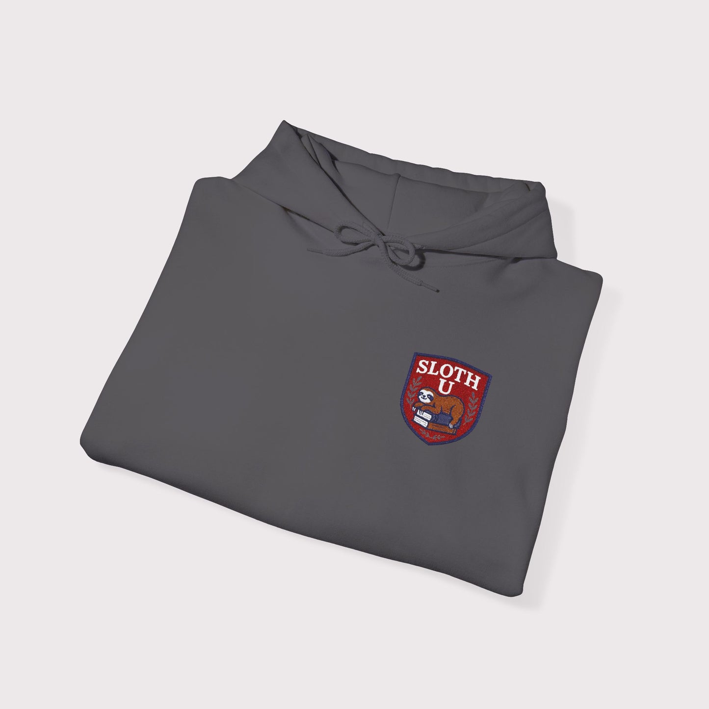 Sloth U Embroidered Hoodie