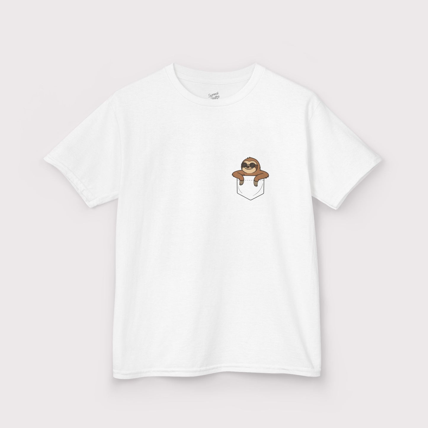 Pocket Cool Sloth Kids T-Shirt