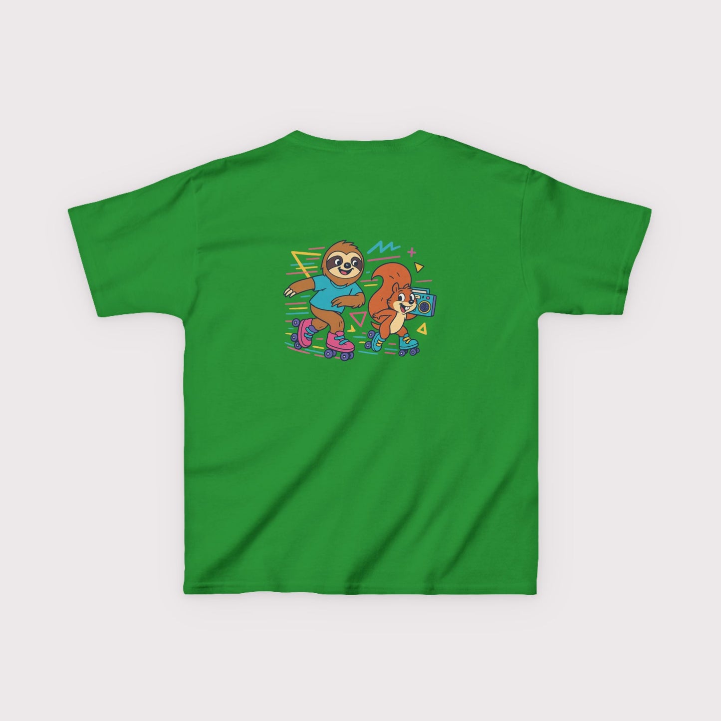 Skate Jam Sloth & Squirrel Kids T-Shirt
