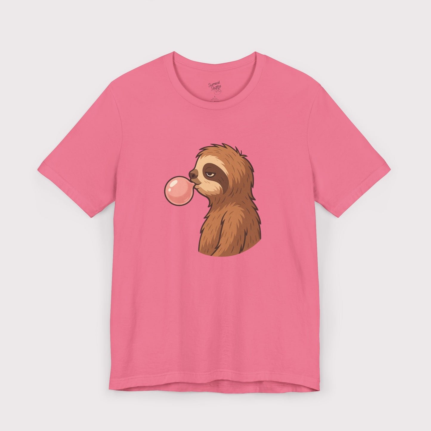 Bubble Blowing Sloth T-Shirt