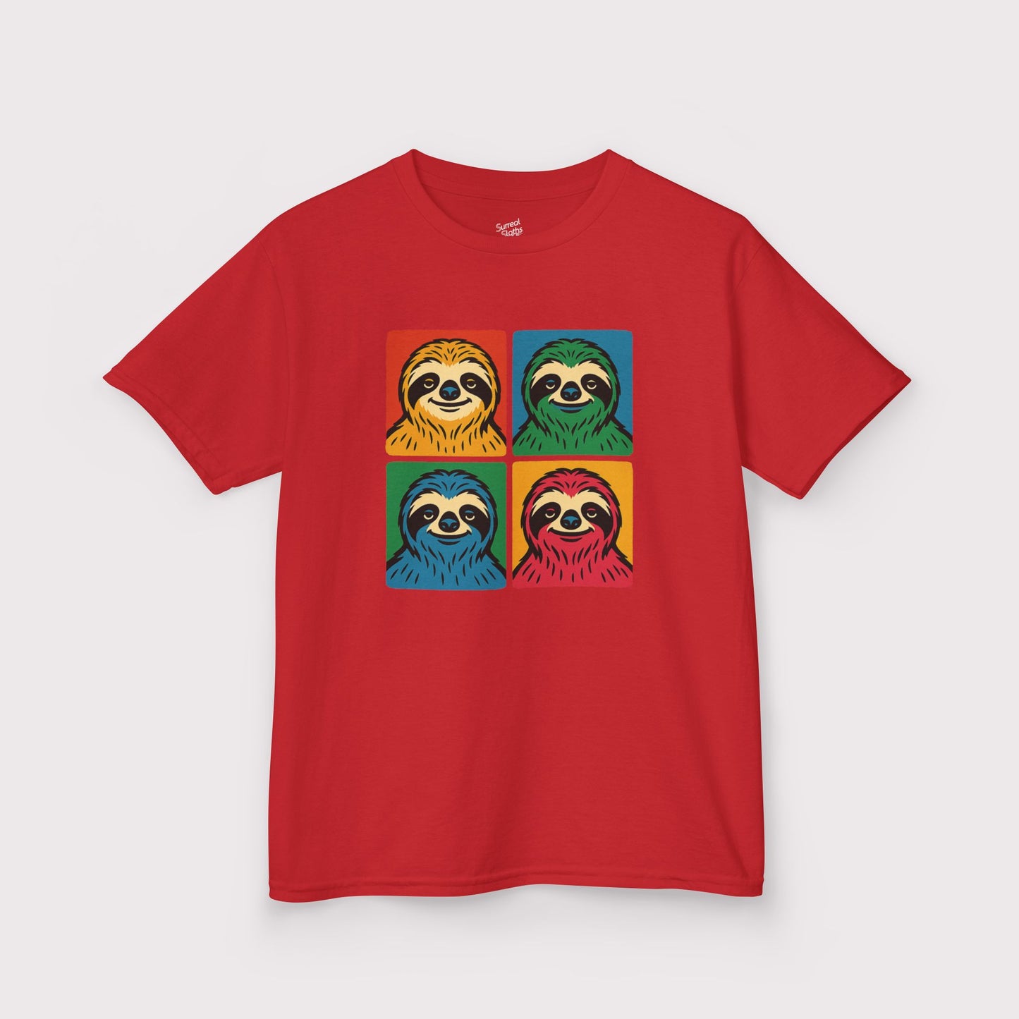 Pop Art Sloths Kids T-Shirt