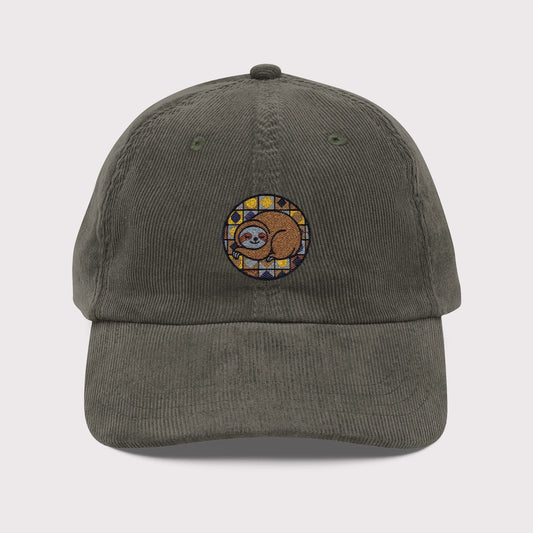 Flannel Nap Circle Corduroy Hat