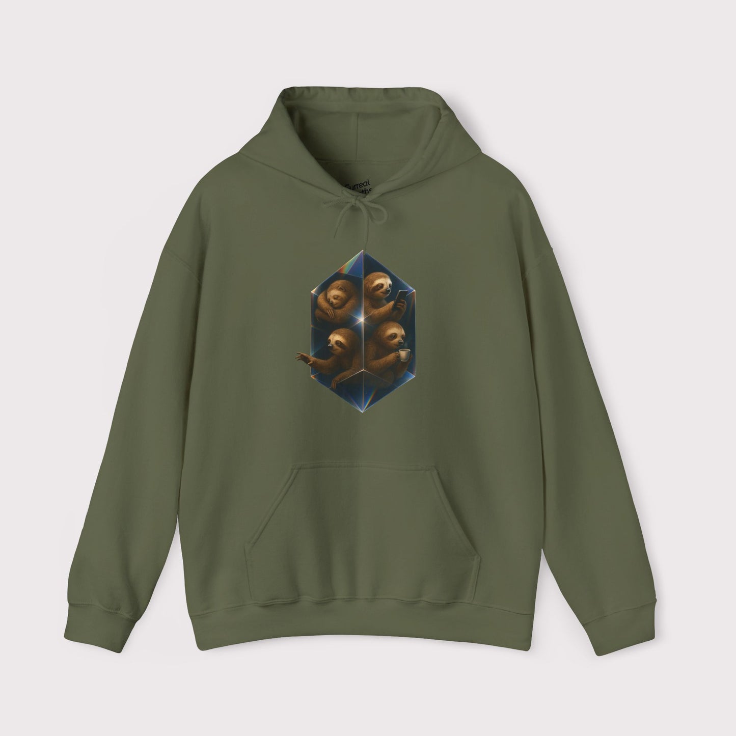 Sloth Prism Hoodie