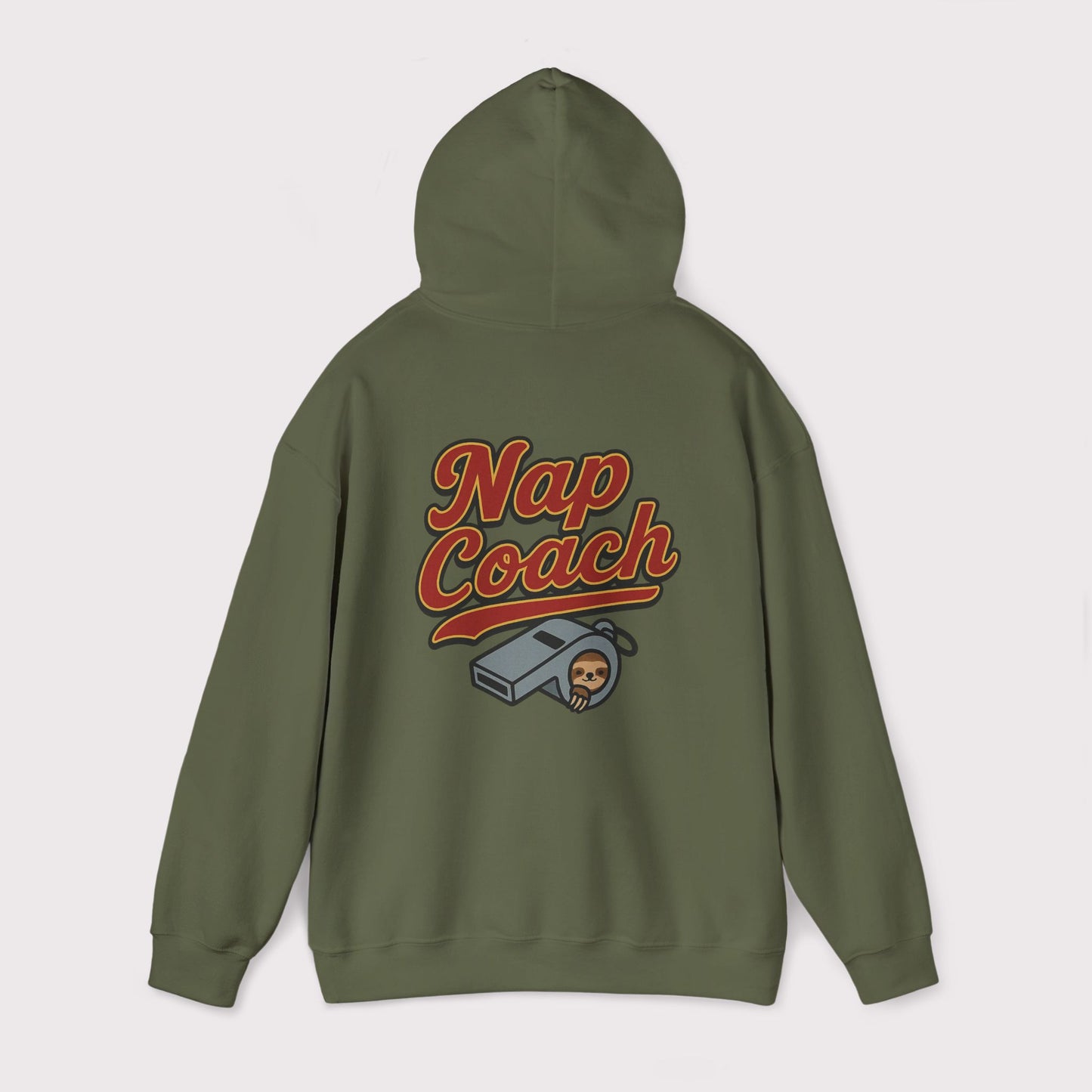 Nap Coach Sloth Hoodie