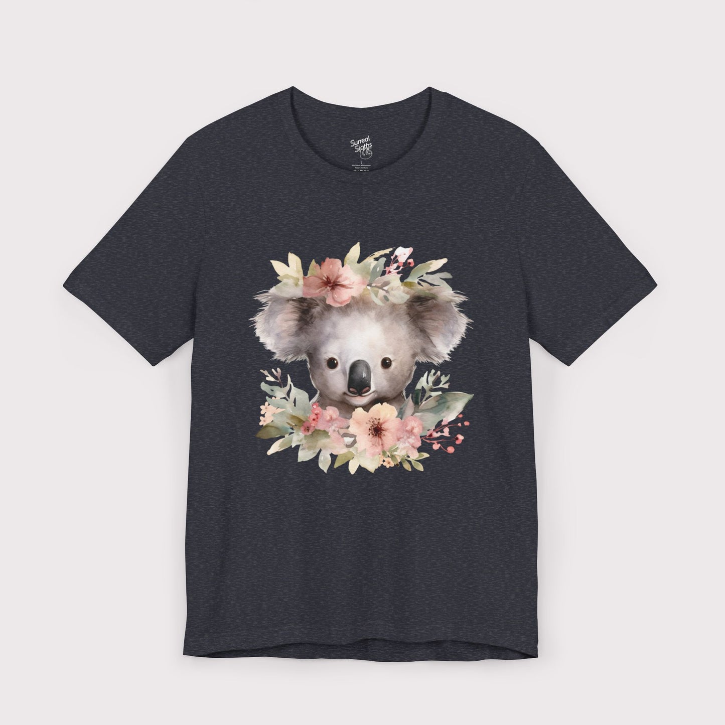 Floral Crown Koala - Jersey Tee