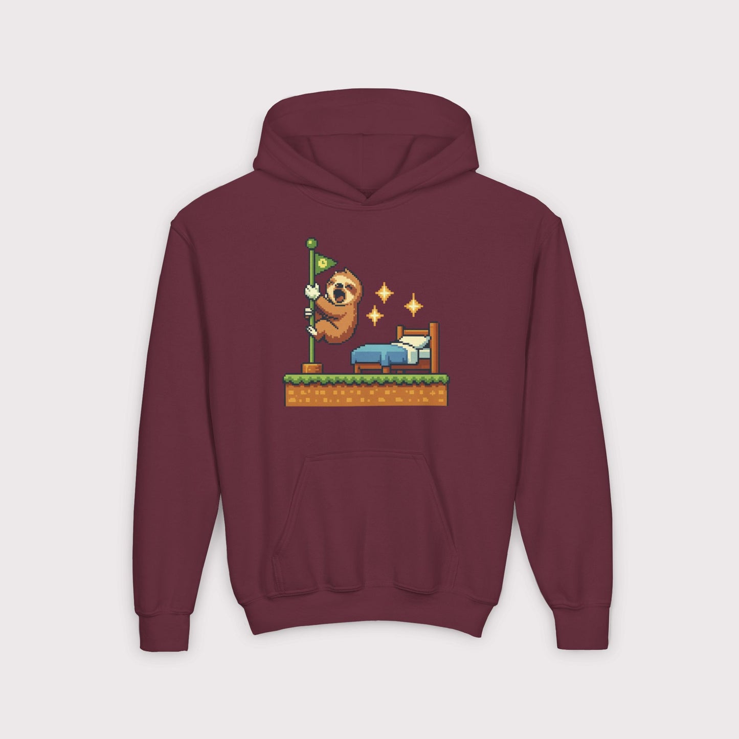 Level Complete Nap Time Kids Hoodie