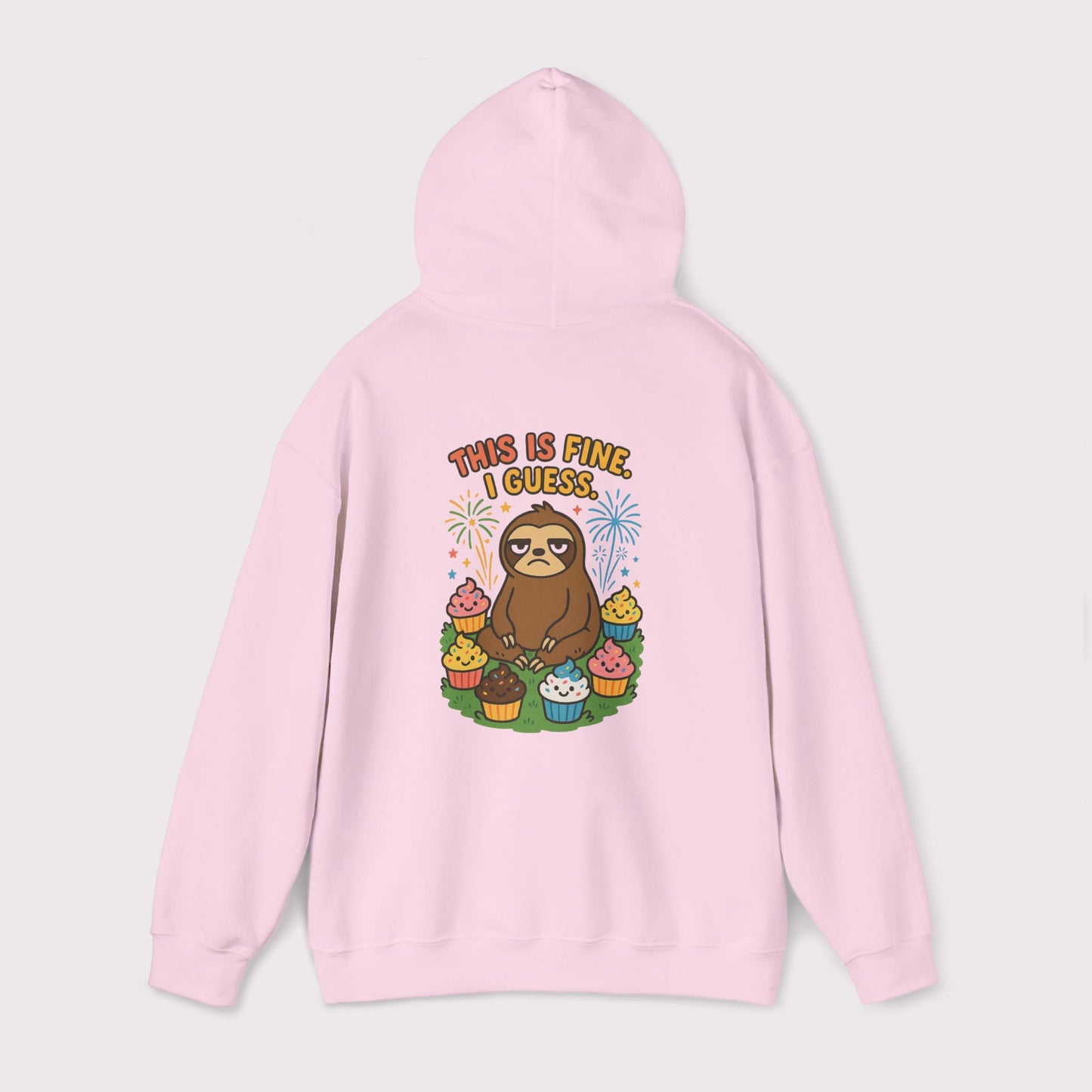 This Is Fine Sloth Hoodie