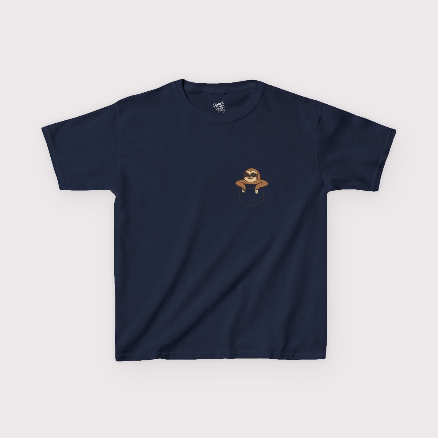 Pocket Cool Sloth Kids T-Shirt