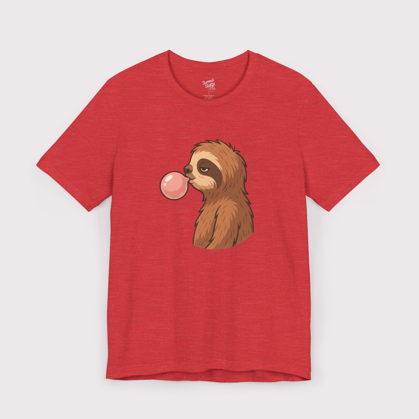 Bubble Blowing Sloth T-Shirt