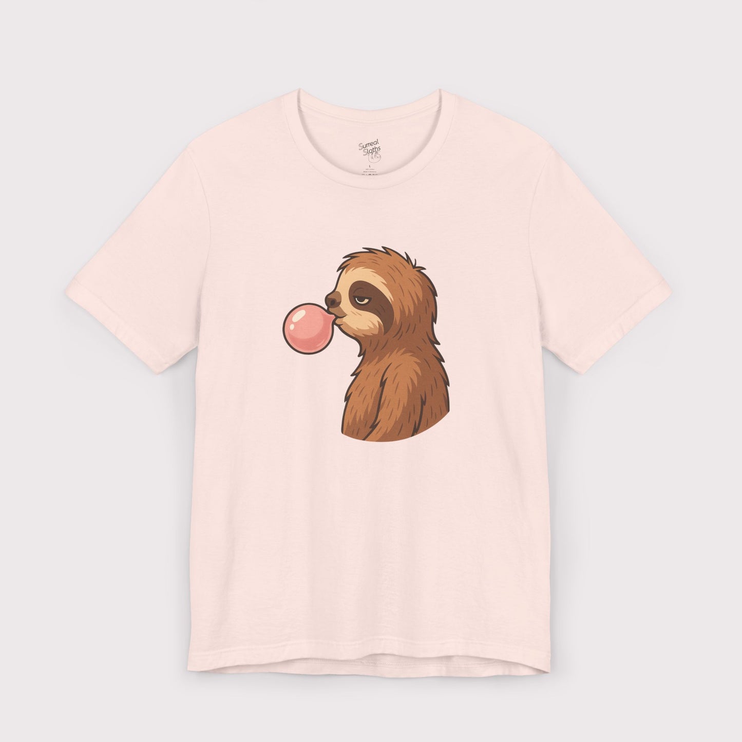 Bubble Blowing Sloth T-Shirt
