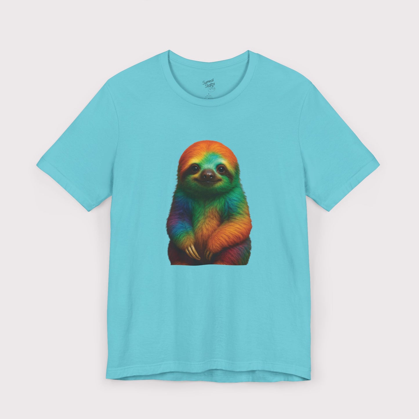 Rainbow Vibes Sloth T-Shirt