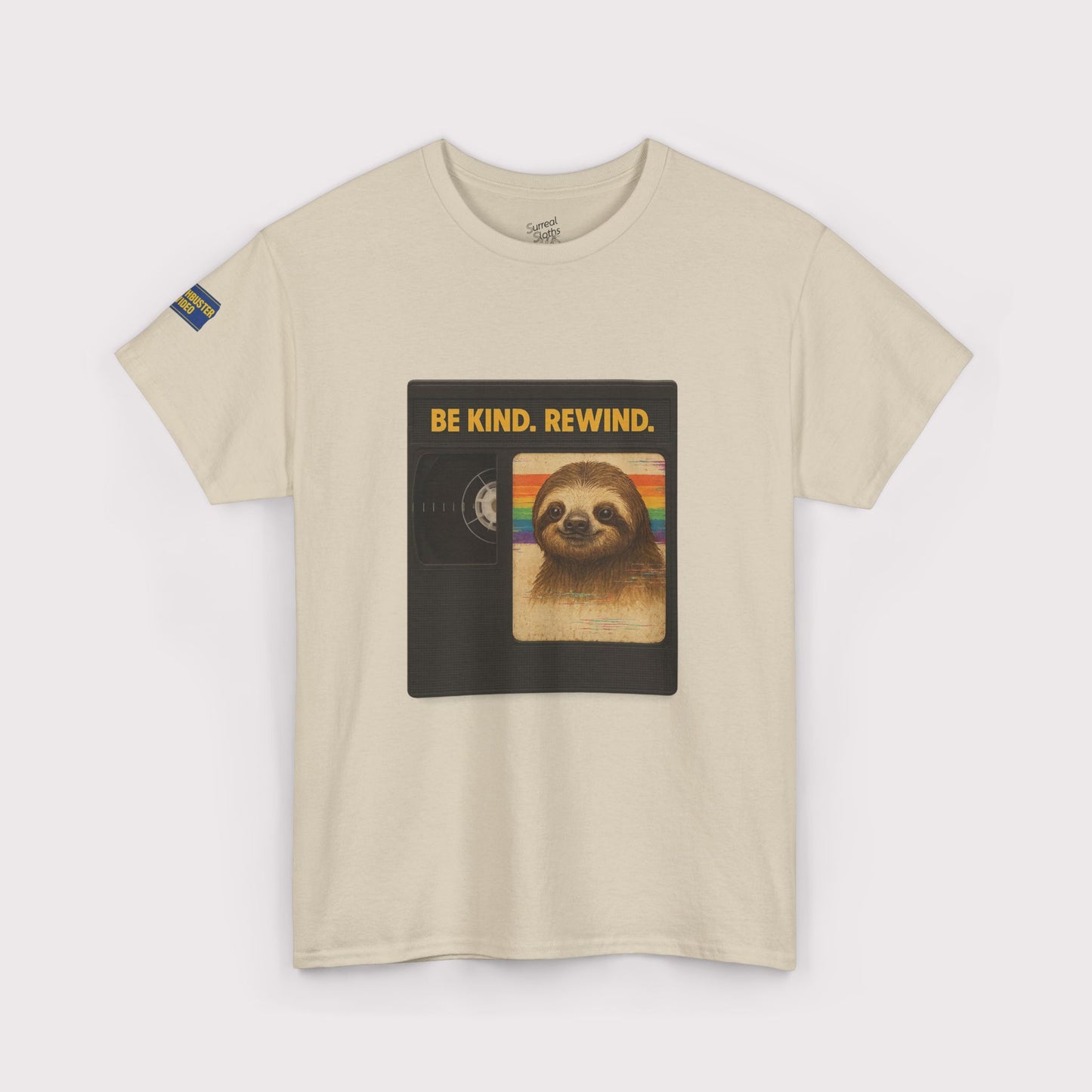 Be Kind Rewind Sloth T-Shirt