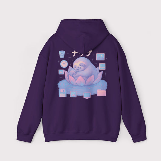Digital Nap Sloth Hoodie