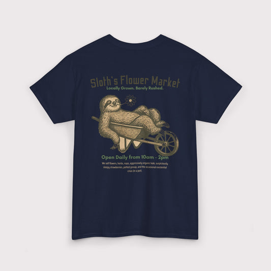 Sloth’s Flower Market T-Shirt