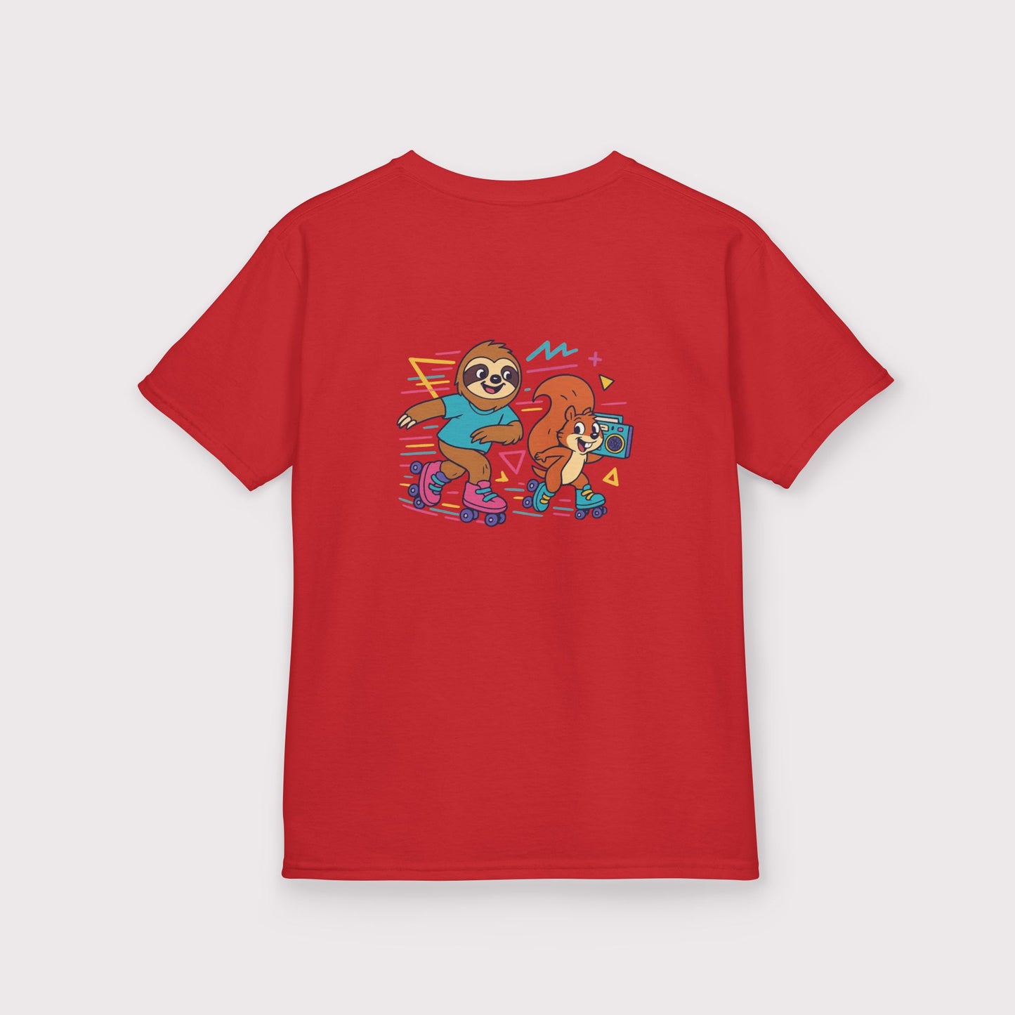 Skate Jam Sloth & Squirrel Kids T-Shirt