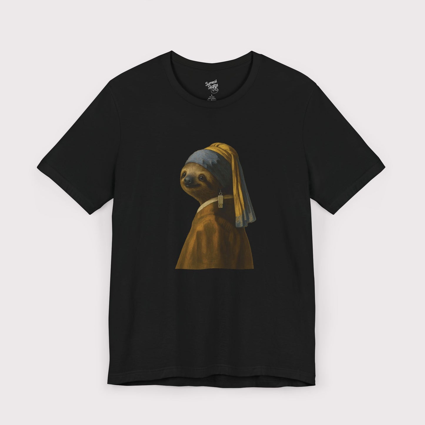 Sloth With An Earring - Jersey Tee