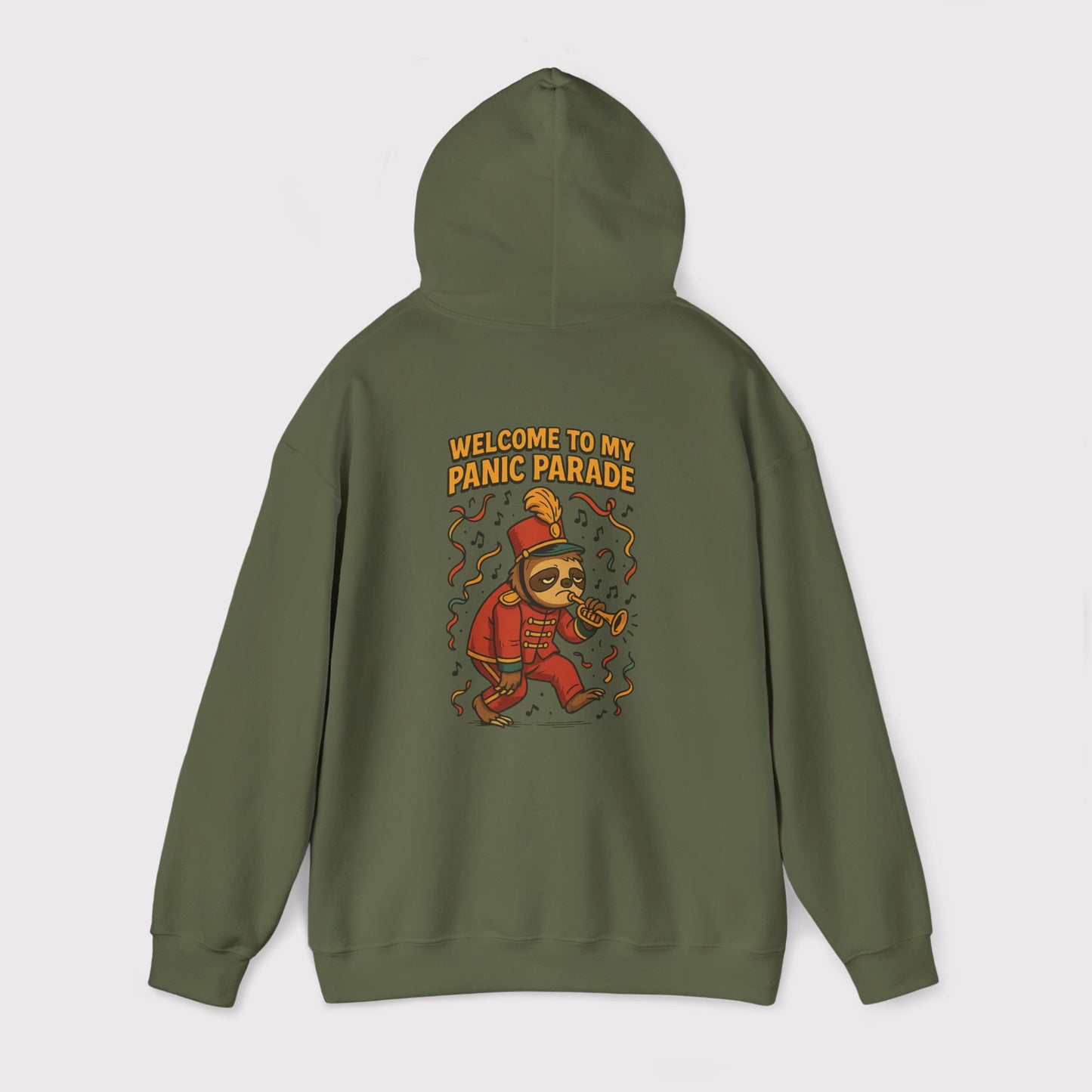Panic Parade Sloth Hoodie