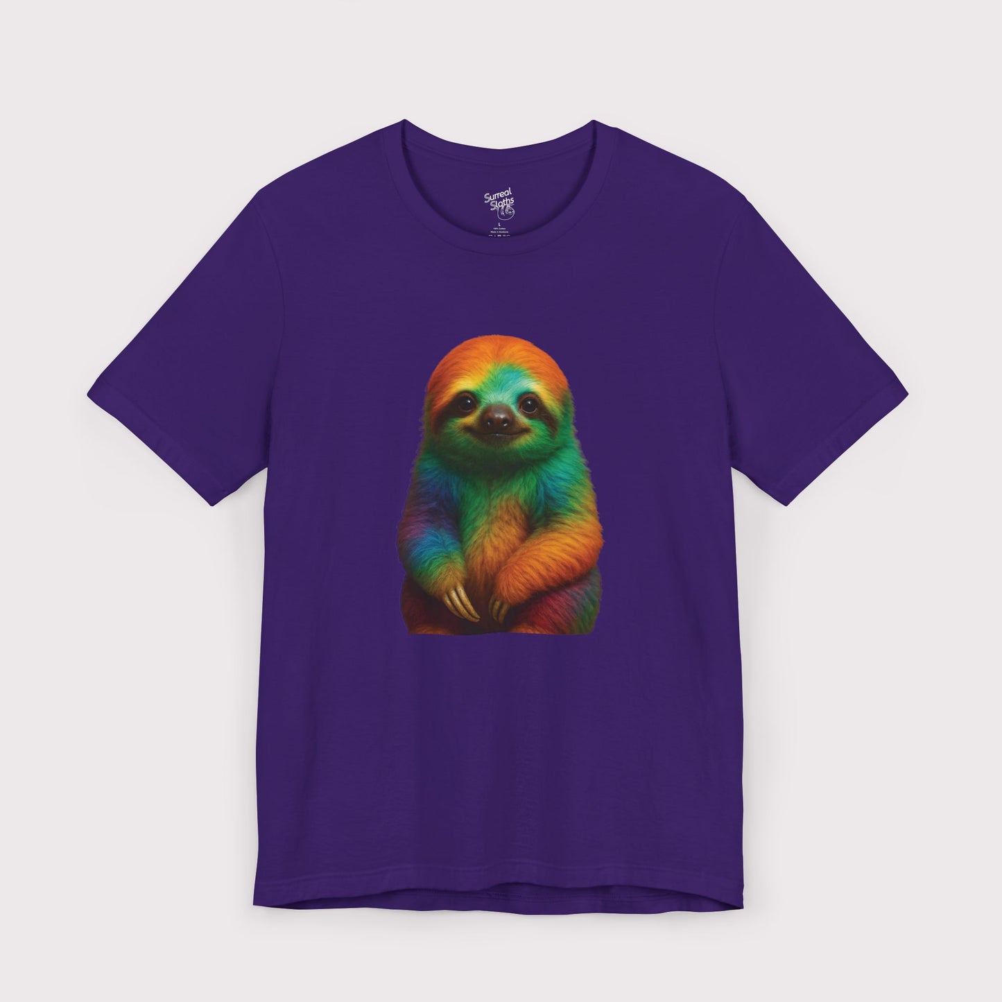 Rainbow Vibes Sloth T-Shirt