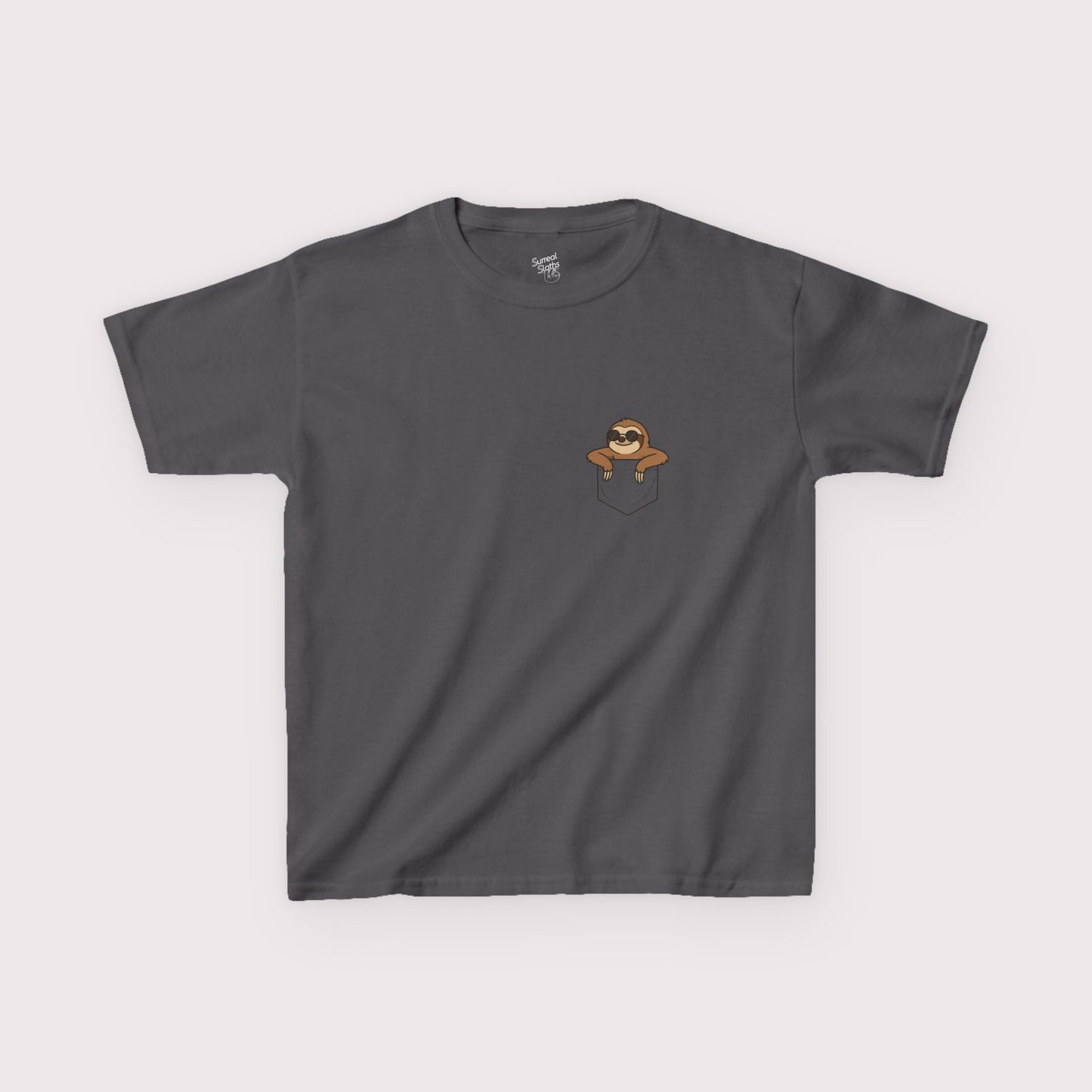 Pocket Cool Sloth Kids T-Shirt