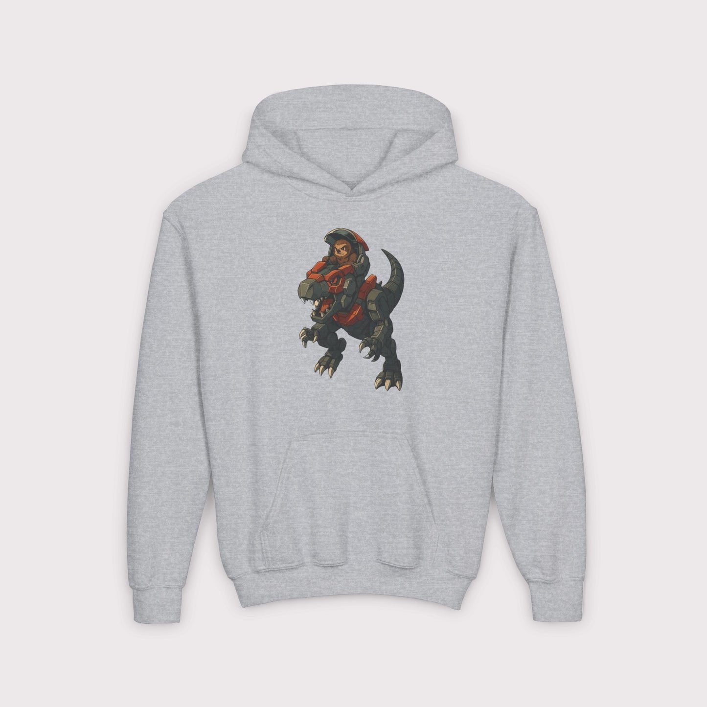 Mecha-Rex Rider Kids Hoodie