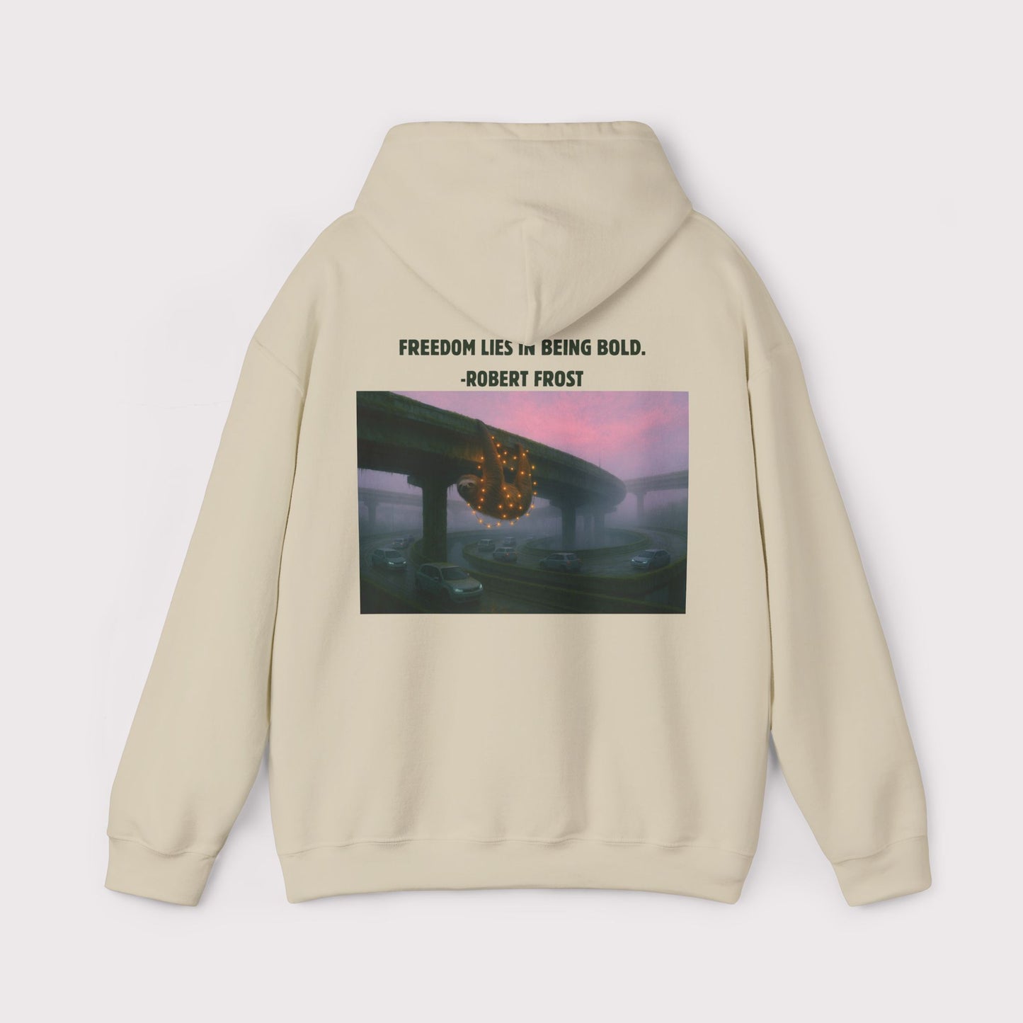 Freedom Lies in Being Sloth - Hoodie