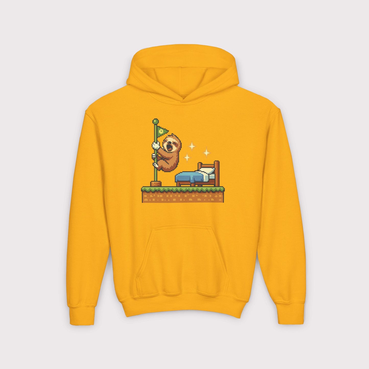 Level Complete Nap Time Kids Hoodie