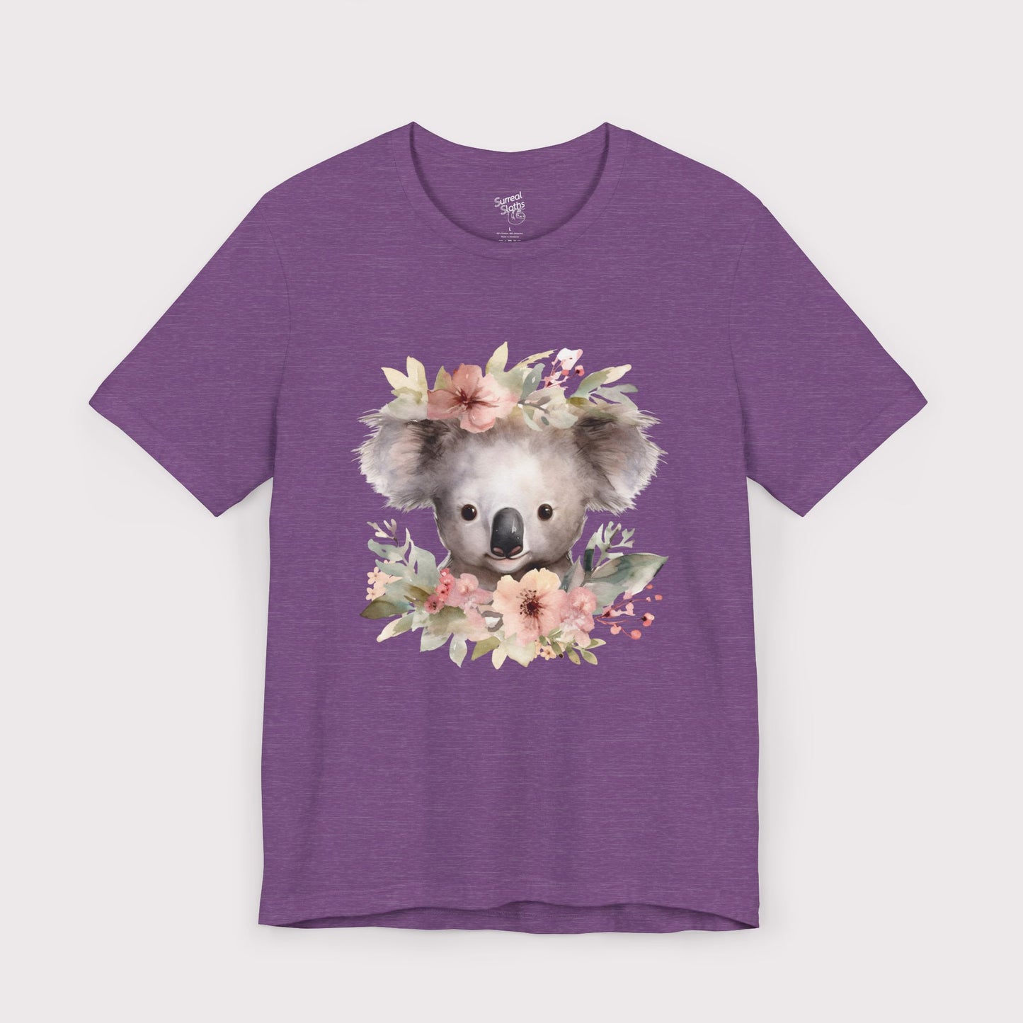 Floral Crown Koala - Jersey Tee