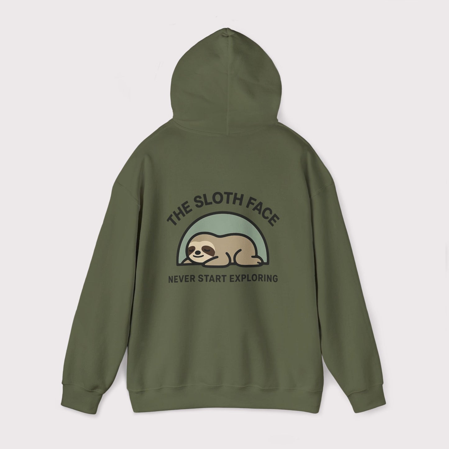 The Sloth Face Hoodie