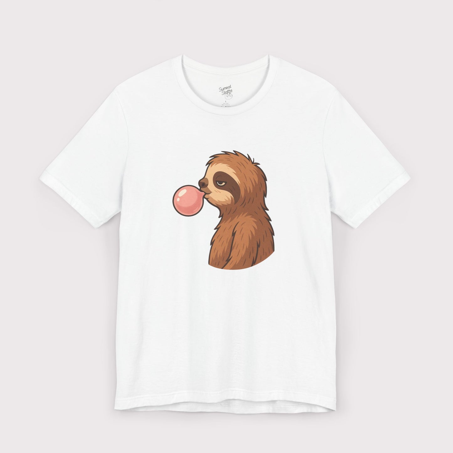 Bubble Blowing Sloth T-Shirt