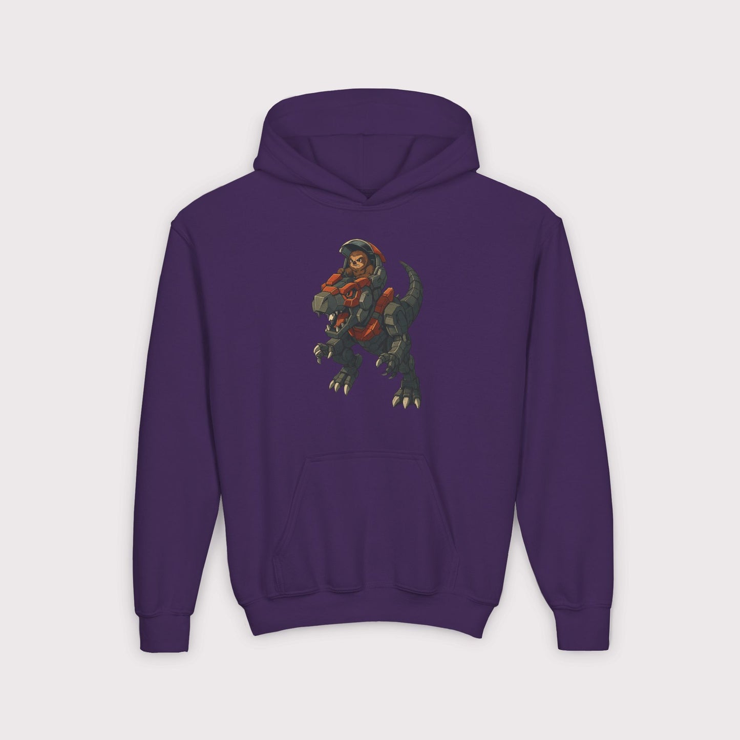Mecha-Rex Rider Kids Hoodie