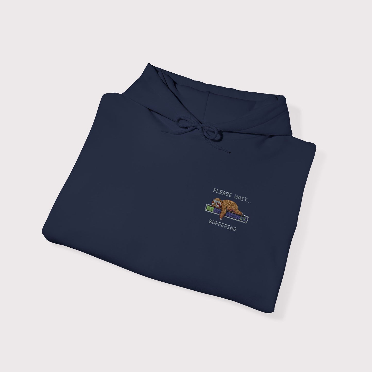 Buffering Embroidered Hoodie