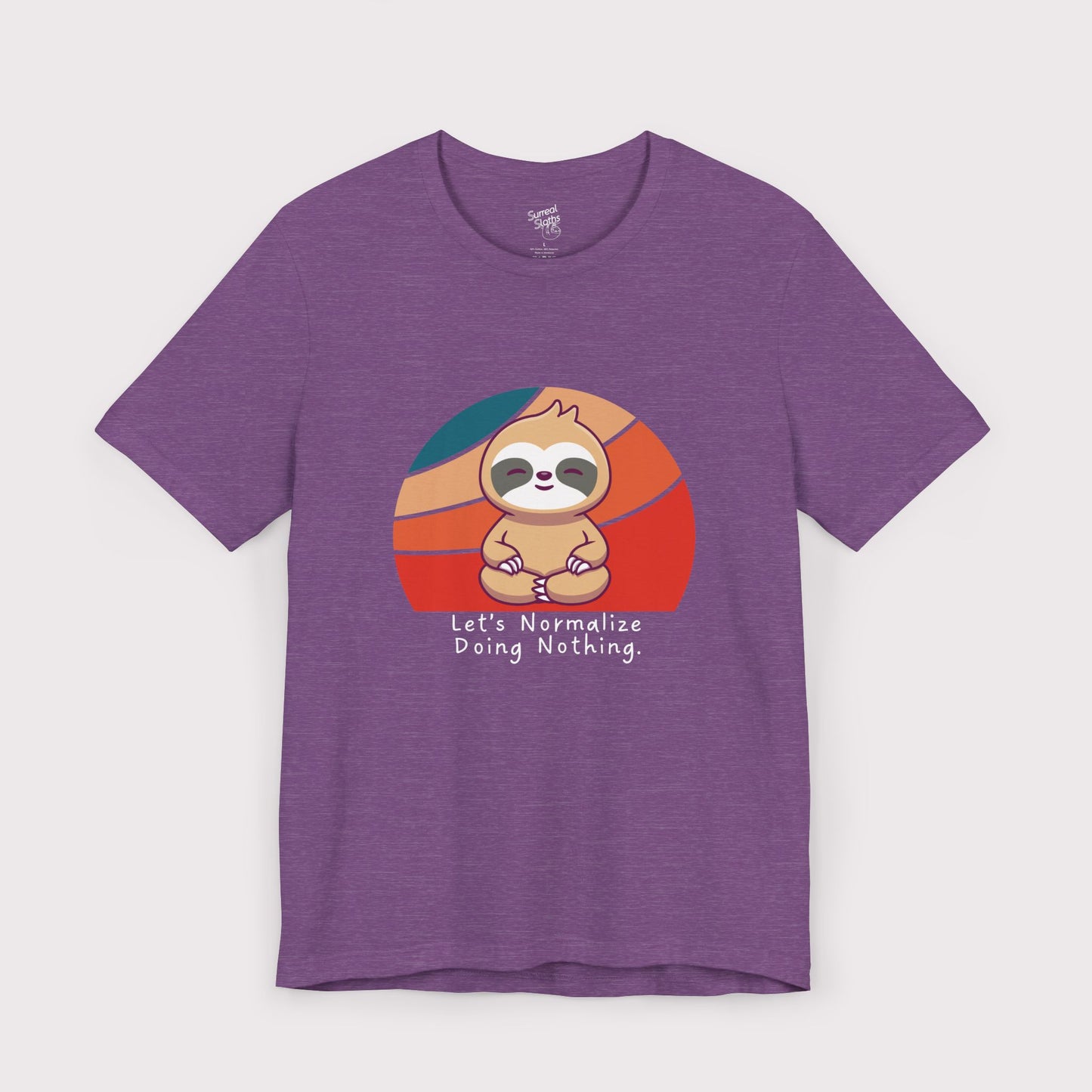 "Let’s Normalize Doing Nothing" – Jersey Tee
