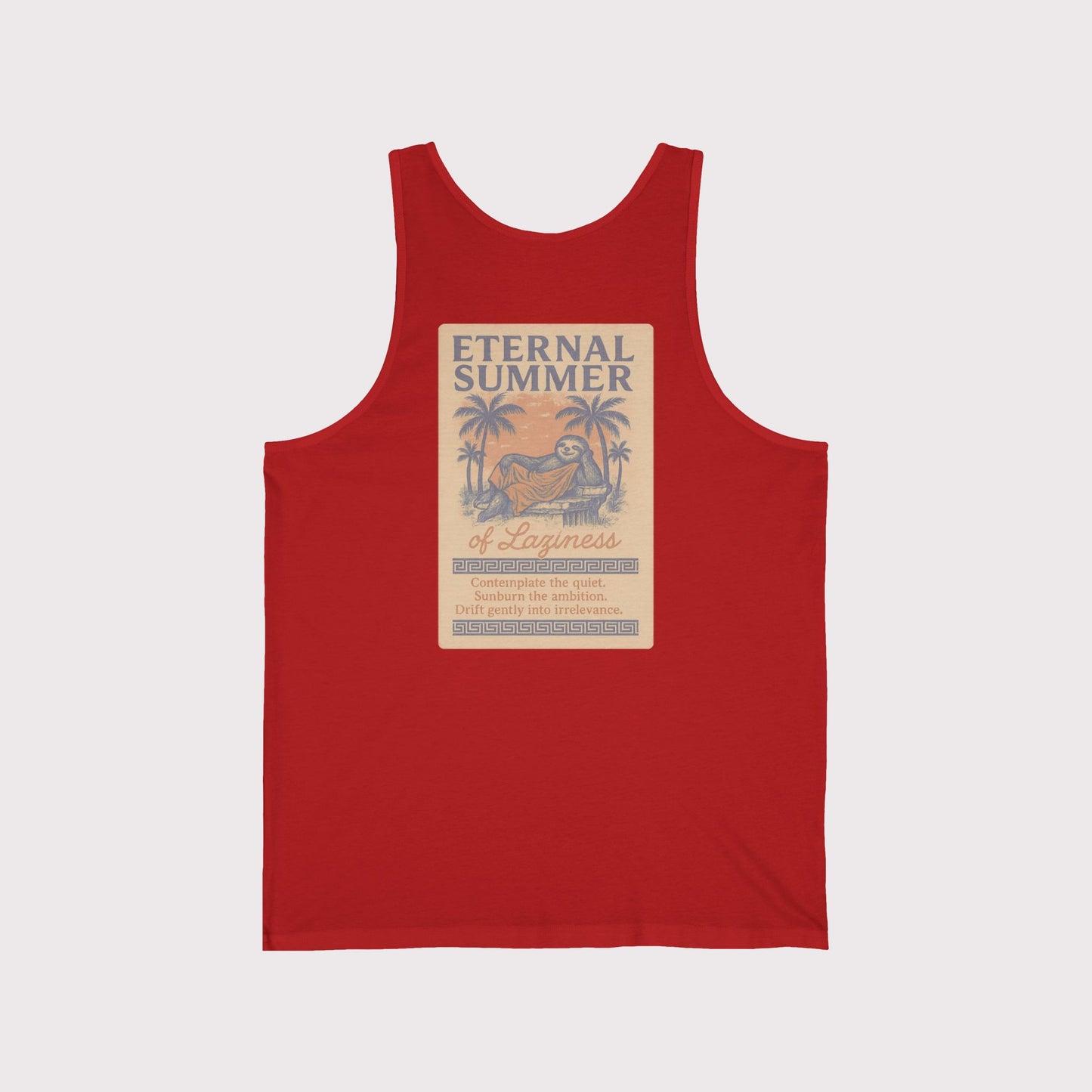 Eternal Summer of Laziness Tank Top