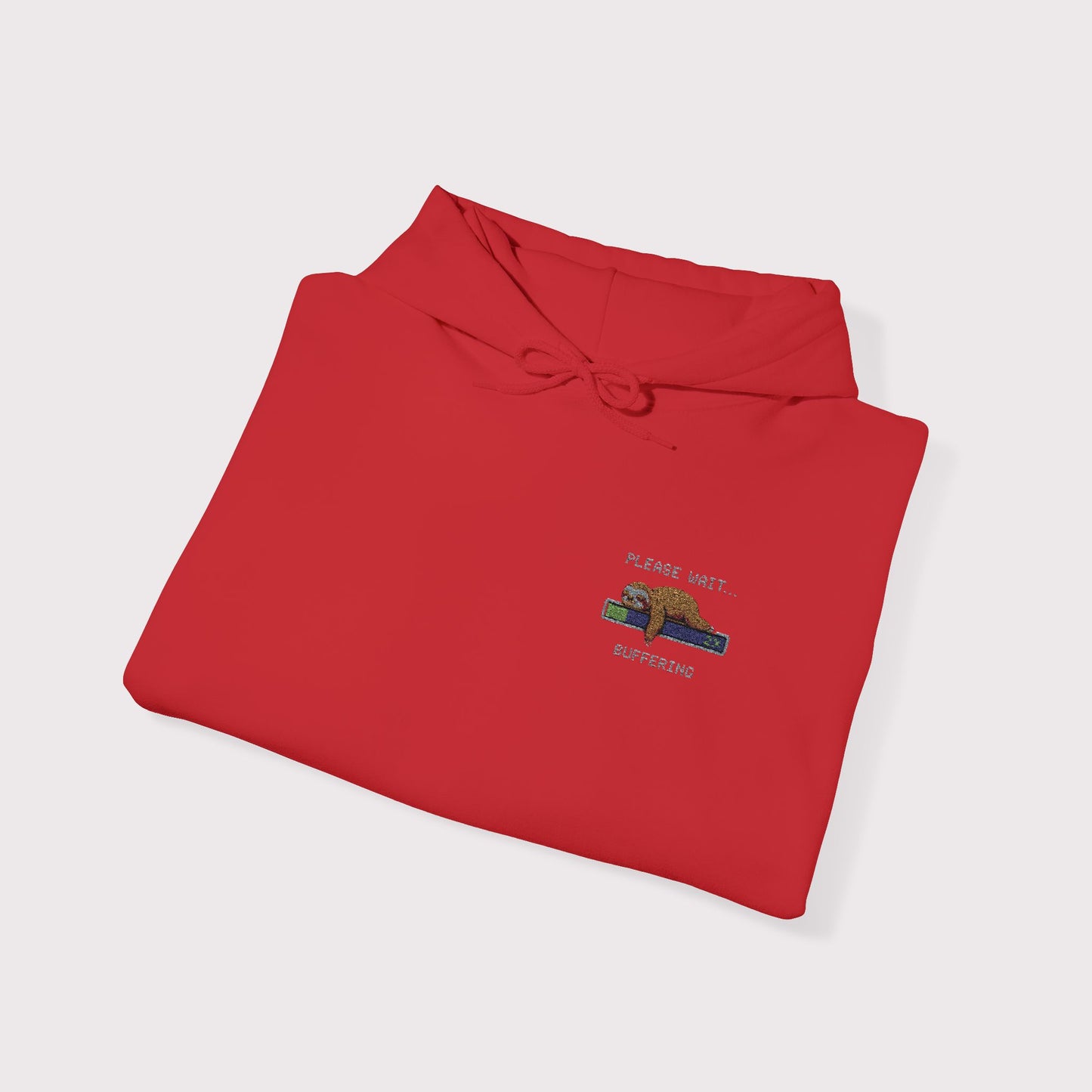 Buffering Embroidered Hoodie